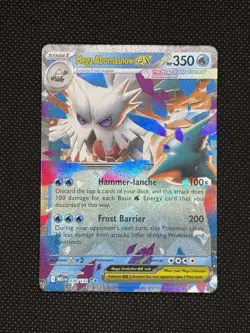Pokemon TCG MEGA ABOMASNOW EX 036/132 Mega Evolution Ultra Rare - Image 1