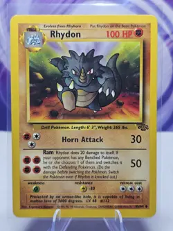 Rhydon 45/64 Pokemon 1999 Jungle LP - Image 1