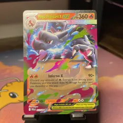 Mega Charizard X ex 013/094 Me02: Phantasmal Flames Pokemon TCG - Image 1