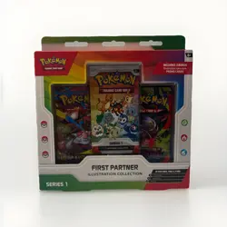 Pokemon TCG First Partner Illustration Collection Series 1 Box Sealed - Image 1