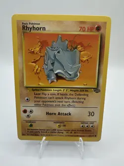 Rhyhorn 61/64 - Jungle Set - Vintage 1999 - Pokemon TCG - Image 1