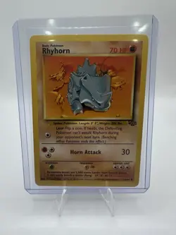 Rhyhorn 61/64 - Jungle Set - Vintage 1999 - Pokemon TCG - Image 2