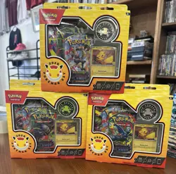 Lot of 3 Pokemon Day Celebration 30TH Anniversary 2026- BRAND NEW - SEALED!! - Image 1