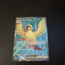 Pokemon Pidgeot ex Ultra Rare Full Art Holo SV03 Obsidian Flames 217/197 280 HP - Image 1