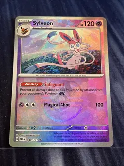 Pokemon TCG Sylveon Master Ball Pattern 040/131 Prismatic Evolutions Holo - Image 1