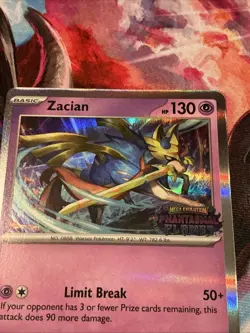 Pokemon Zacian MEP 015 Black Star Promo NM - Image 2