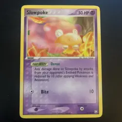 Slowpoke 76/109 Common Team Rocket Returns Pokemon TCG 2004 - LP - Image 1