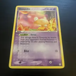 Slowpoke 76/109 Common Team Rocket Returns Pokemon TCG 2004 - LP - Image 3
