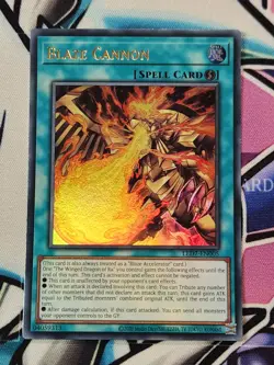 YUGIOH LED7-EN005 Blaze Cannon ULTRA RARE Unlimited - Image 1
