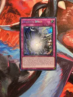 Yugioh! Dominus Spark BLZD-EN077 Secret Rare 1st Edition Near Mint - Image 1