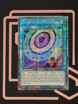 BLZD-EN054 Exceptional Schedule Starlight Rare 1st Ed YuGiOh - Image 1