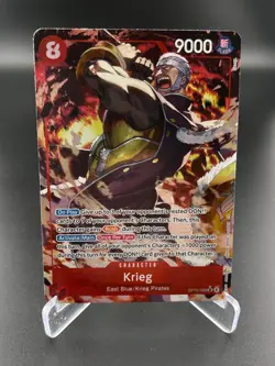 Krieg (Alternate Art) OP15-008 Adventure on Kami's Island One Piece NM - Image 1