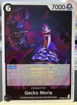 One Piece CCG - Gecko Moria PRB02-013 - English Premium Best Vol.2 PRB02 - Foil - Image 1