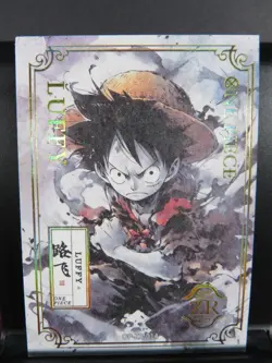 Monkey D Luffy ZR Rare Card Premium One Piece Anime Manga Collectible CCG Art OP - Image 1
