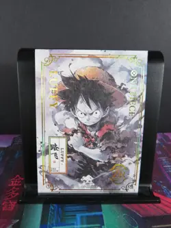 Monkey D Luffy ZR Rare Card Premium One Piece Anime Manga Collectible CCG Art OP - Image 2