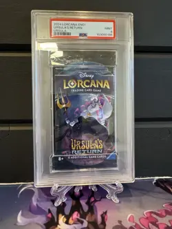PSA 9 2024 DISNEY LORCANA FOIL PACK URSULA'S RETURN URSULA CHAPTER 4 EN01 PSA9 - Image 1