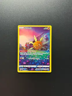 Pokemon TCG Solrock GG15/GG70 Holo Crown Zenith Full Art Ultra Rare Card - Image 1