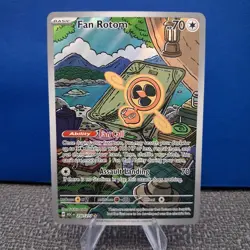 Fan Rotom 250/217 Pokemon Ascended Heroes Full Art Holo Card NM - Image 1