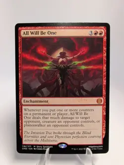 MTG Magic the Gathering All Will Be One (118/530) Phyrexia All Will Be One NM+ - Image 1