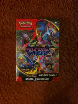 Pokemon TCG: Mega Evolution - Phantasmal Flames Booster Bundle Box (6 Packs) - Image 1