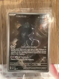 Pokemon TCG - S&V 151 - SVP052 Mewtwo ex - Black Star Promo - SEALED - Image 1
