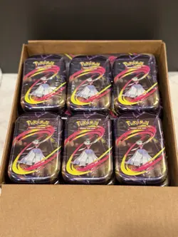 Pokemon Mega Mini Tin – Mega Gardevoir Artwork Factory Sealed SINGLE - Image 2