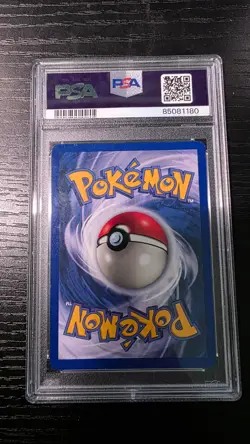 PSA 8 Pinsir 9/64 Scratch Error Holo 1st Edition 1999 Pokemon Jungle 9/64 NM-MT - Image 2