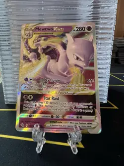 Mewtwo VSTAR 031/078 Pokemon TCG - Pokemon GO - Holo - NM - Image 1