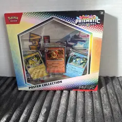 Pokemon TCG SV8.5 Prismatic Evolutions Poster Collection Box New Factory Sealed - Image 1