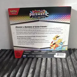 Pokemon TCG SV8.5 Prismatic Evolutions Poster Collection Box New Factory Sealed - Image 2