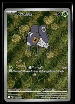 Nymble 096/094 Phantasmal Flames Illustration Rare Pokemon - Image 1