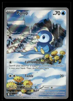 Piplup 098/094 Phantasmal Flames Illustration Rare Pokemon - Image 1