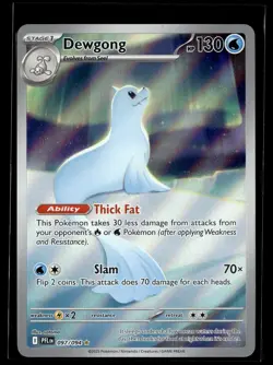 Dewgong 097/094 Phantasmal Flames Illustration Rare Pokemon - Image 1