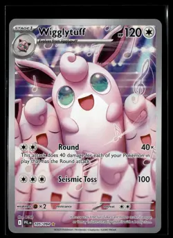 Wigglytuff 105/094 Phantasmal Flames Illustration Rare Pokemon - Image 1