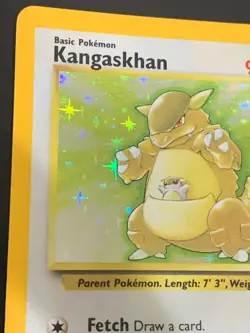 1999 Pokemon Kangaskhan Holo Jungle 5/64 TCG Vintage LP - Image 3
