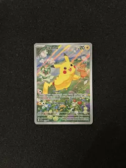 2024 Pokemon SV Scarlet & Violet Pikachu #088 Promo Holo Basic Lightning - Image 1