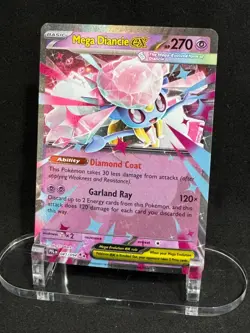 Mega Diancie ex 041/094 Double Rare Phantasmal Flames Pokemon Near Mint - Image 1