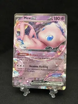 Pokemon TCG Mew ex 151/165 Pokemon 151 Full Art Ultra Rare - Image 1