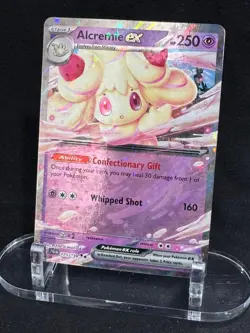 Alcremie ex 075/159 Double Rare Journey Together Pokemon Near Mint - Image 1