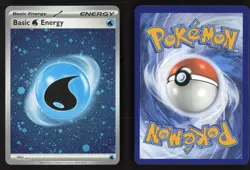 Basic Water Energy 003 Common Scarlet & Violet Energies Pokemon Cosmos Holo - Image 3