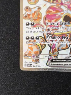 Hoopa EX 226/182 Paradox Rift Scarlet & Violet Ultra Rare Full Art Holo Pokemon - Image 5