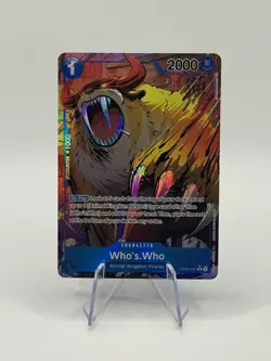 Who's.Who (Alternate Art) - Kingdoms of Intrigue (OP04) - Image 1