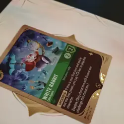 Disney Lorcana - White Rabbit Late Again - Promo Foil - Image 3