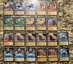 Disney Lorcana Wilds Unknown Legendary Lot of 22 Non-Foil English - Image 1