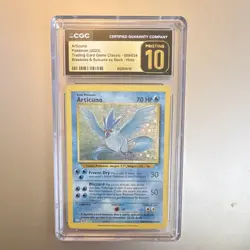 Pokemon Articuno 009/034 Trading Card Game Classic Holo CGC Pristine 10 2023 Eng - Image 1