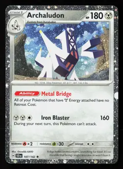 Archaludon - (Cosmos Holo) Promo Miscellaneous Cards & Products 107/142 NM - Image 1