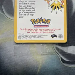 Pokemon Card Black Star Promo Zapdos 23 WOTC Sealed! Corrected Kimura version! - Image 3