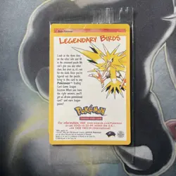 Pokemon Card Black Star Promo Moltres 21 WOTC Sealed! Corrected Kimura version! - Image 1