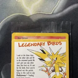 Pokemon Card Black Star Promo Moltres 21 WOTC Sealed! Corrected Kimura version! - Image 2