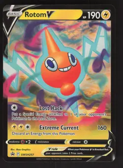 Rotom V SWSH257 Pokemon TCG Sword & Shield Promo Cards NM - Image 1